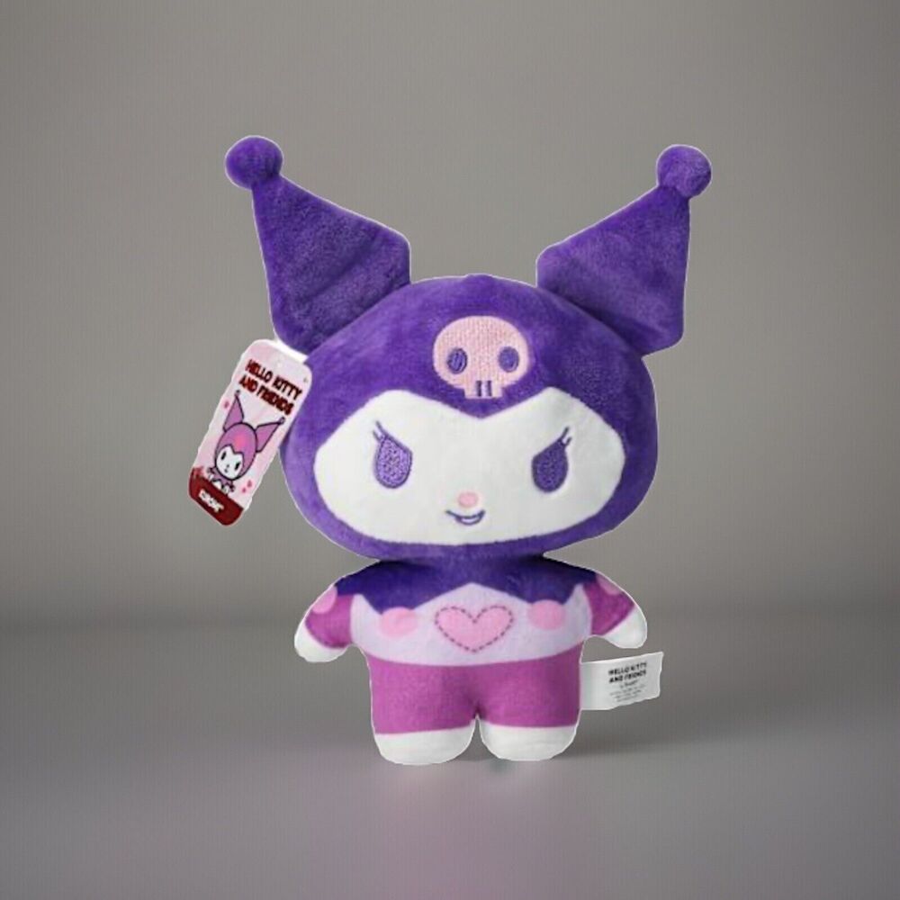 🔥Sanrio Kuromi Valentine’s Day Plush Stuffed Animal 8” NWT🔥